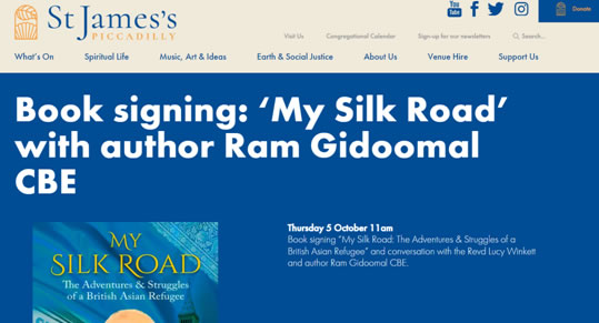 My Silk Road - Book Signing