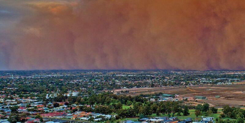 Dust storm